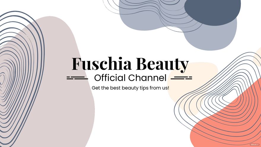 Beauty/Fashion Youtube Banner