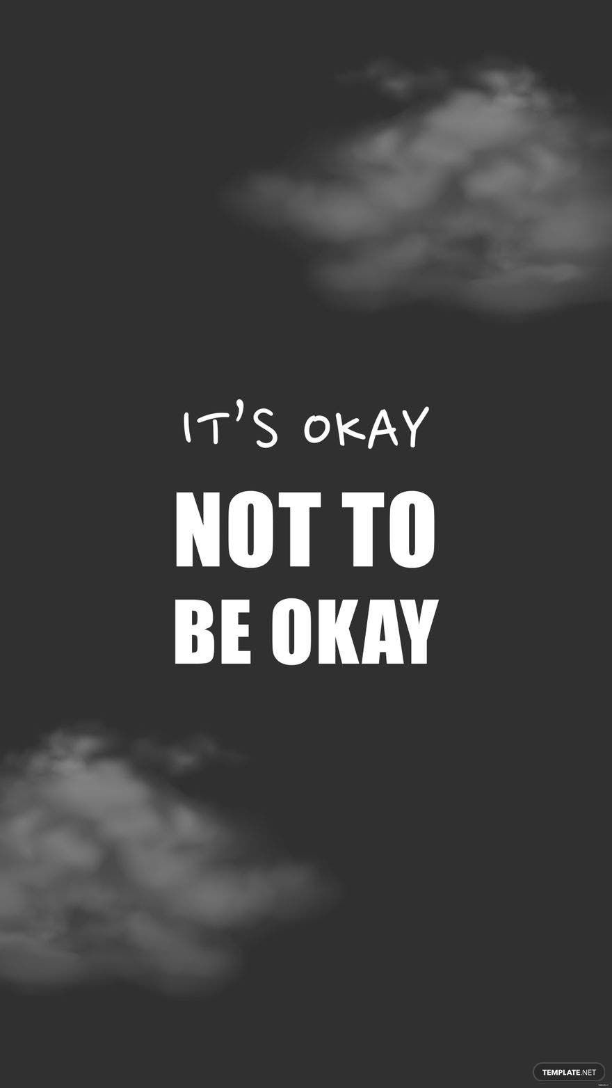 Sad Quote iPhone Background in Illustrator, EPS, SVG, JPG