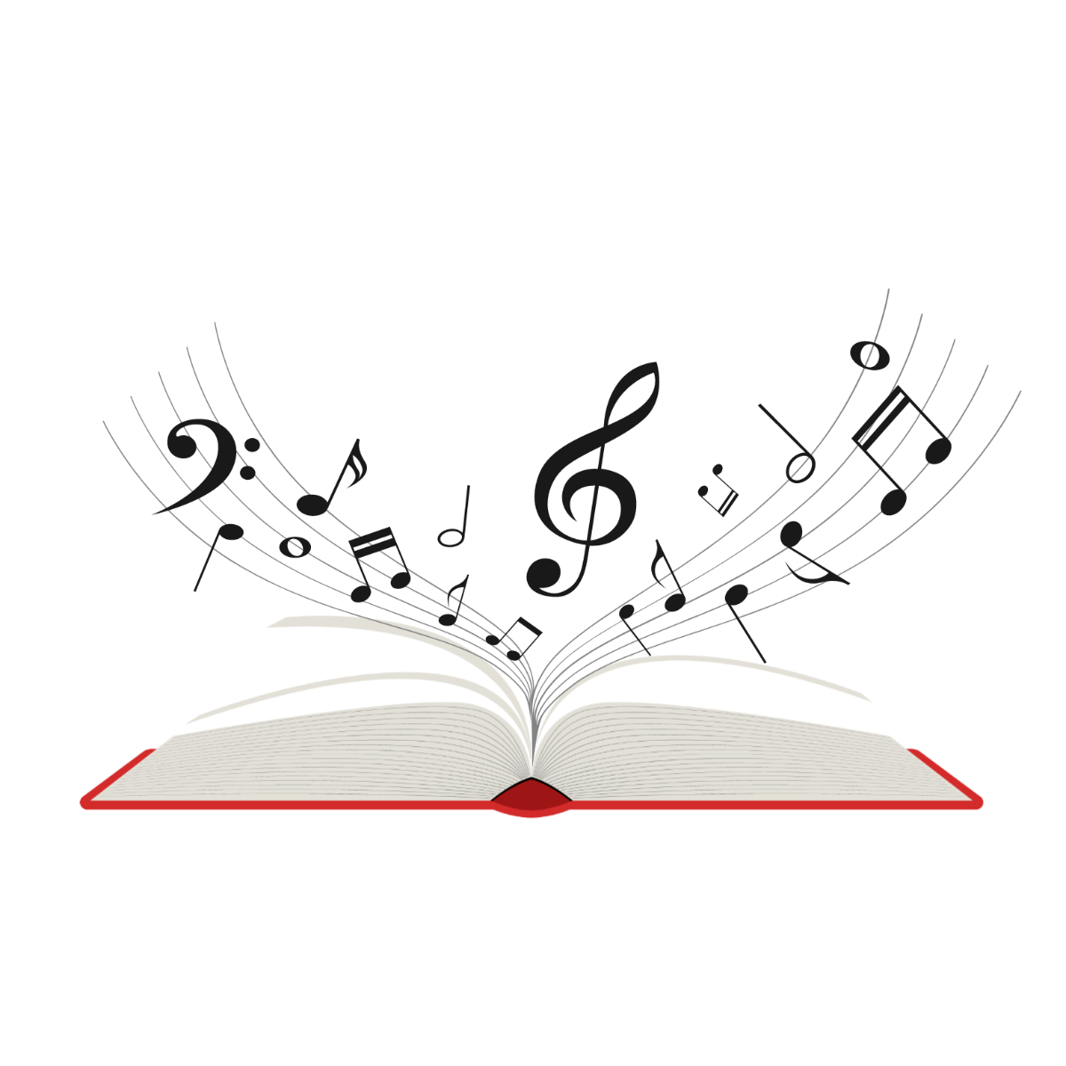 Free Music Book Vector