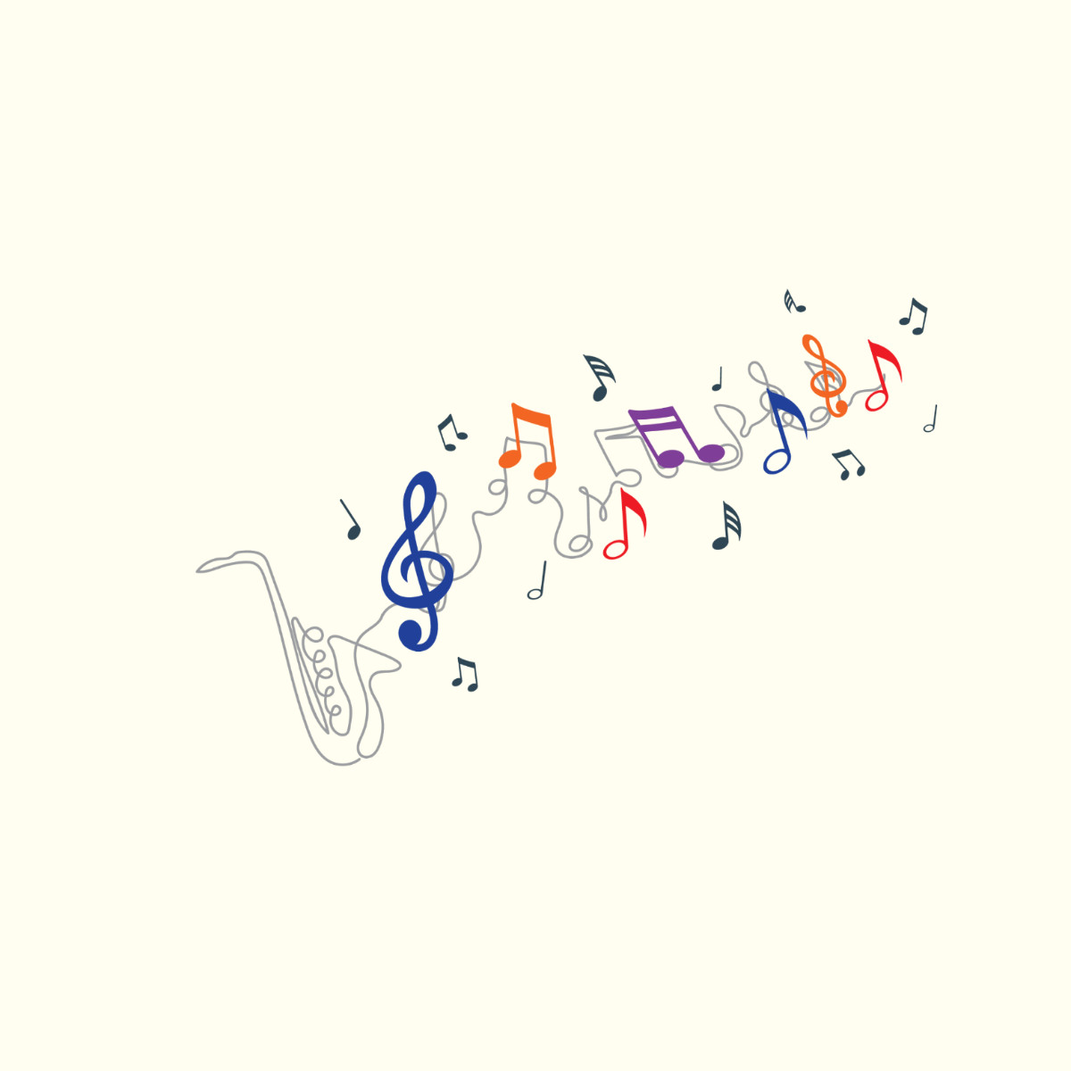 Free Music Lines Vector