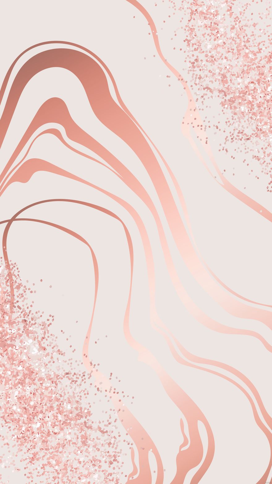 Free Rose Gold Glitter Iphone Background Download In Illustrator EPS 