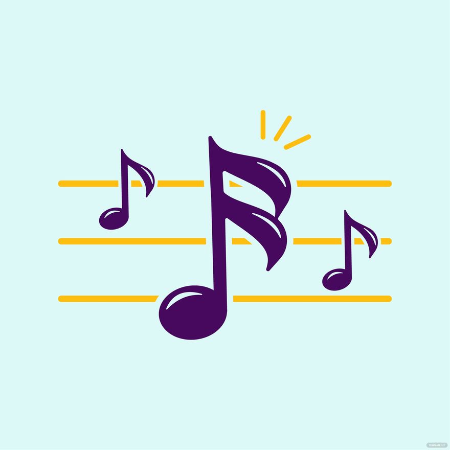 Free Single Music Note Vector