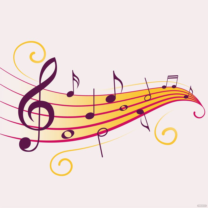 Free Free Curvy Music Staff Vector EPS Illustrator JPG PNG SVG 