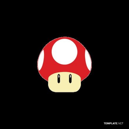 Mushroom Mario Animated Stickers