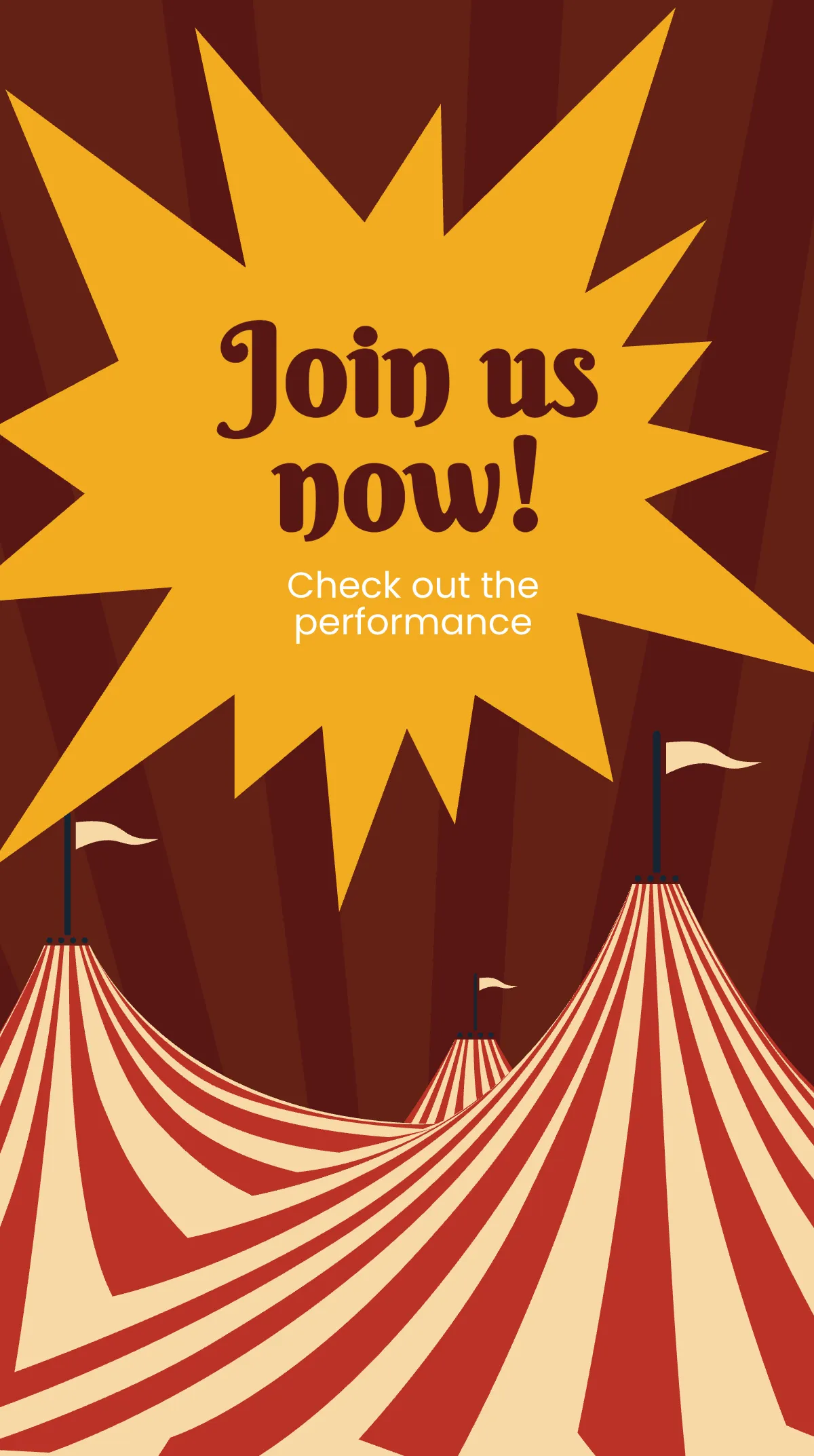 Free Carnival Show Instagram Story Template to Edit Online