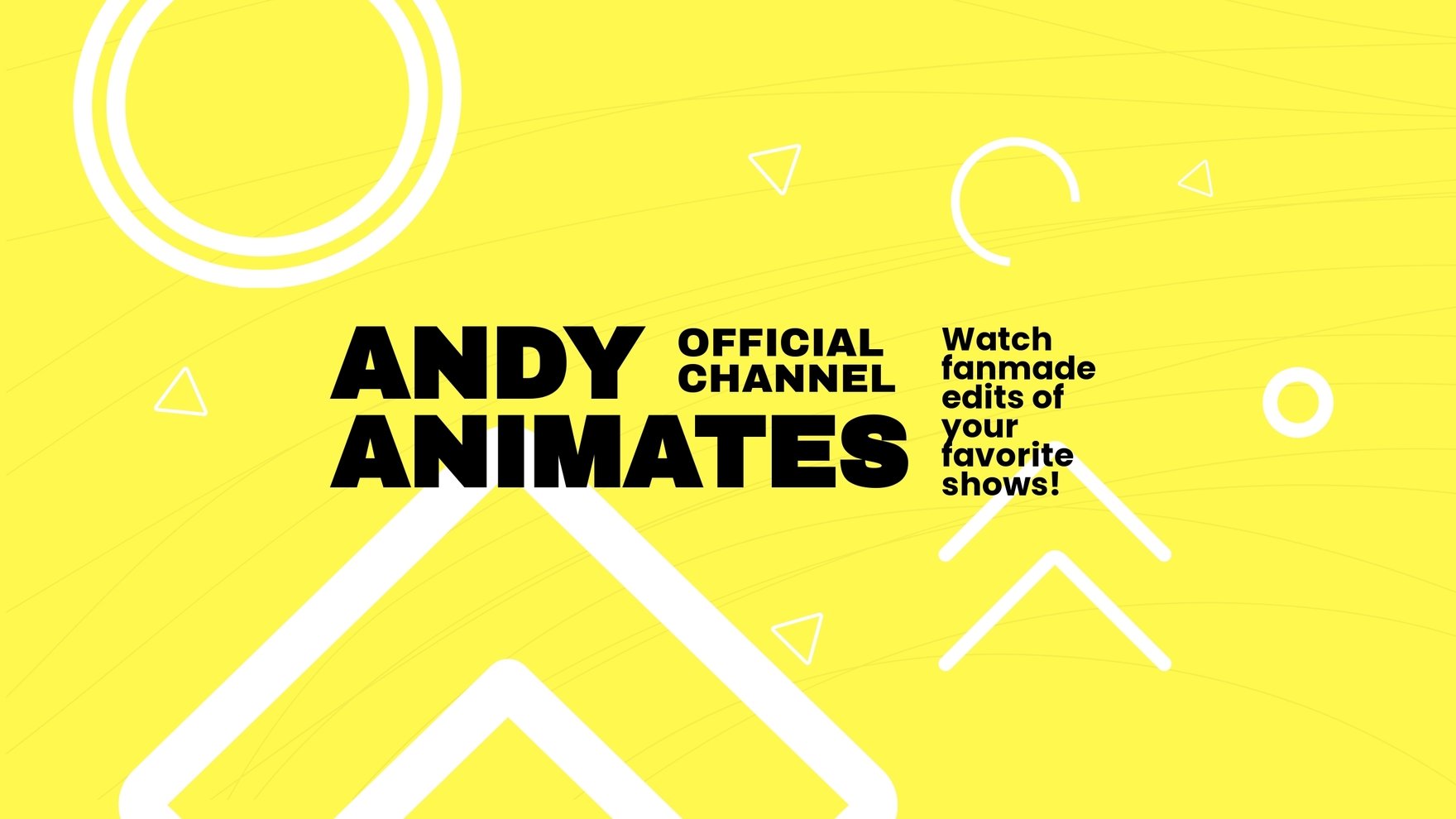 Free Animated Youtube Banner Template 