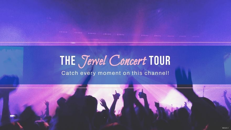 Concert Youtube Banner Template