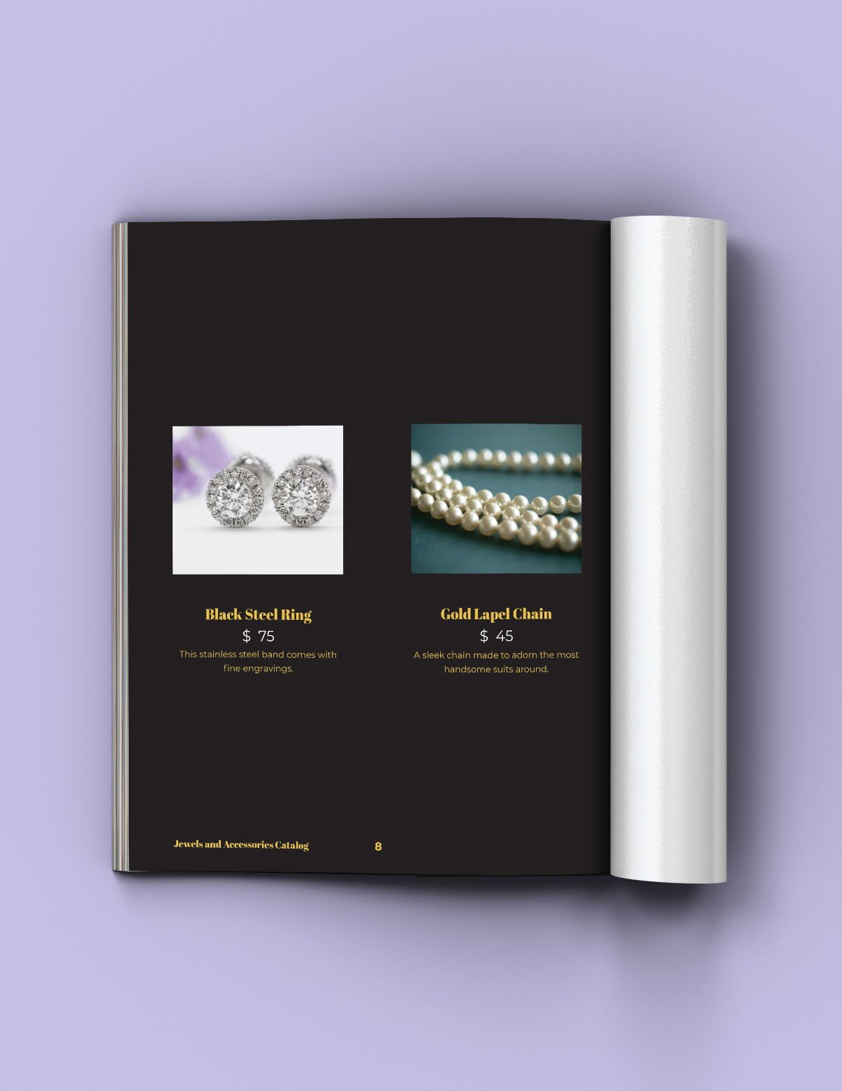 Digital Jewelry catalog Template