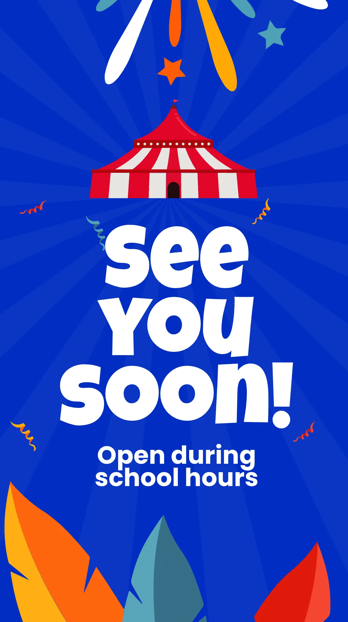 Free School Carnival Instagram Story Template to Edit Online