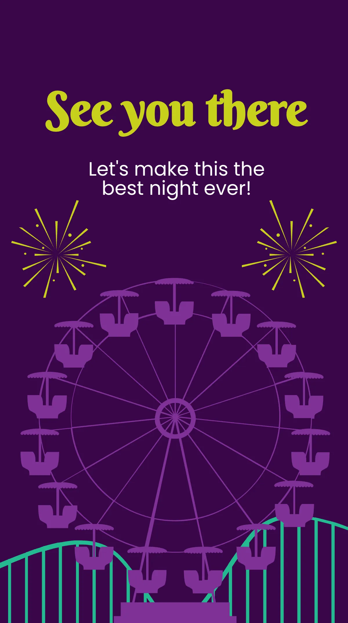 Free Carnival Night Instagram Story Template to Edit Online