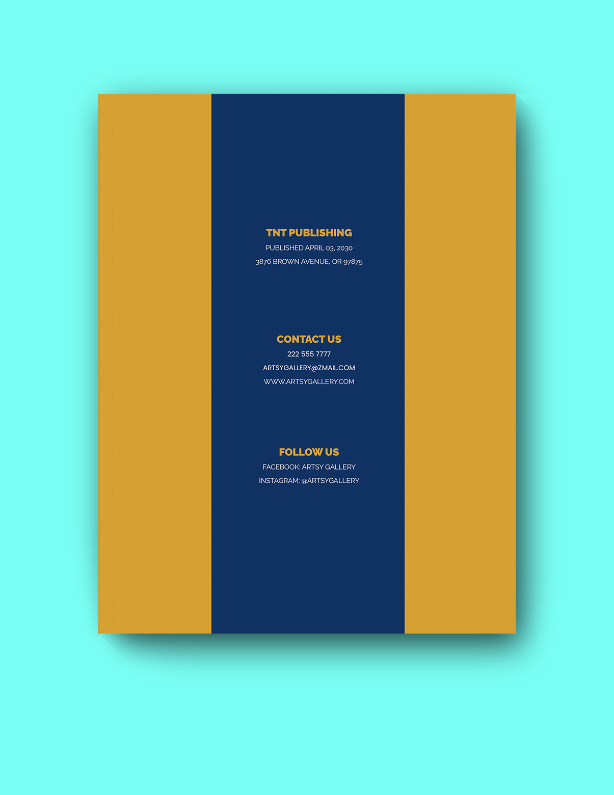 Museum Products Catalog Template InDesign, Word, PDF