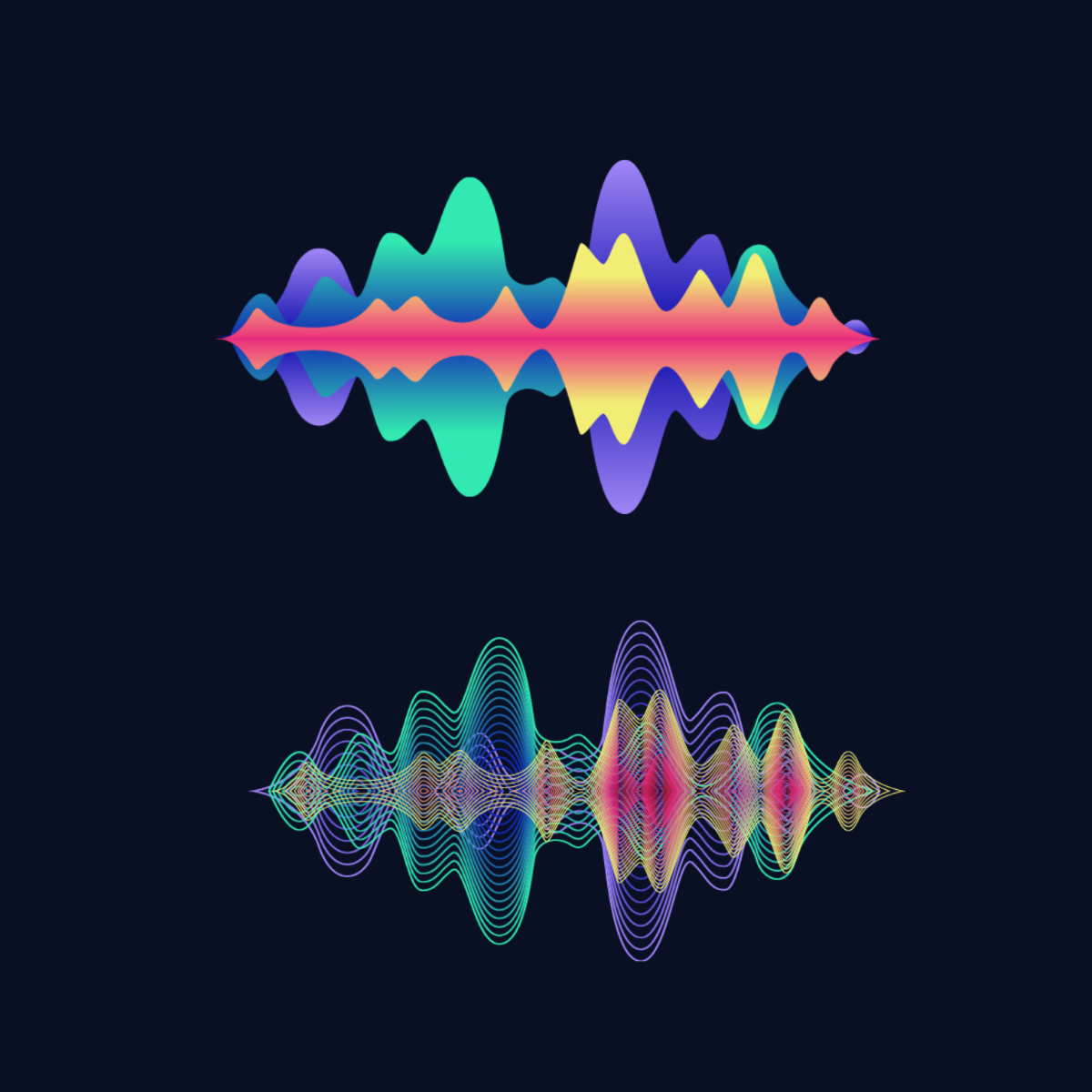 Free Music Wave Vector