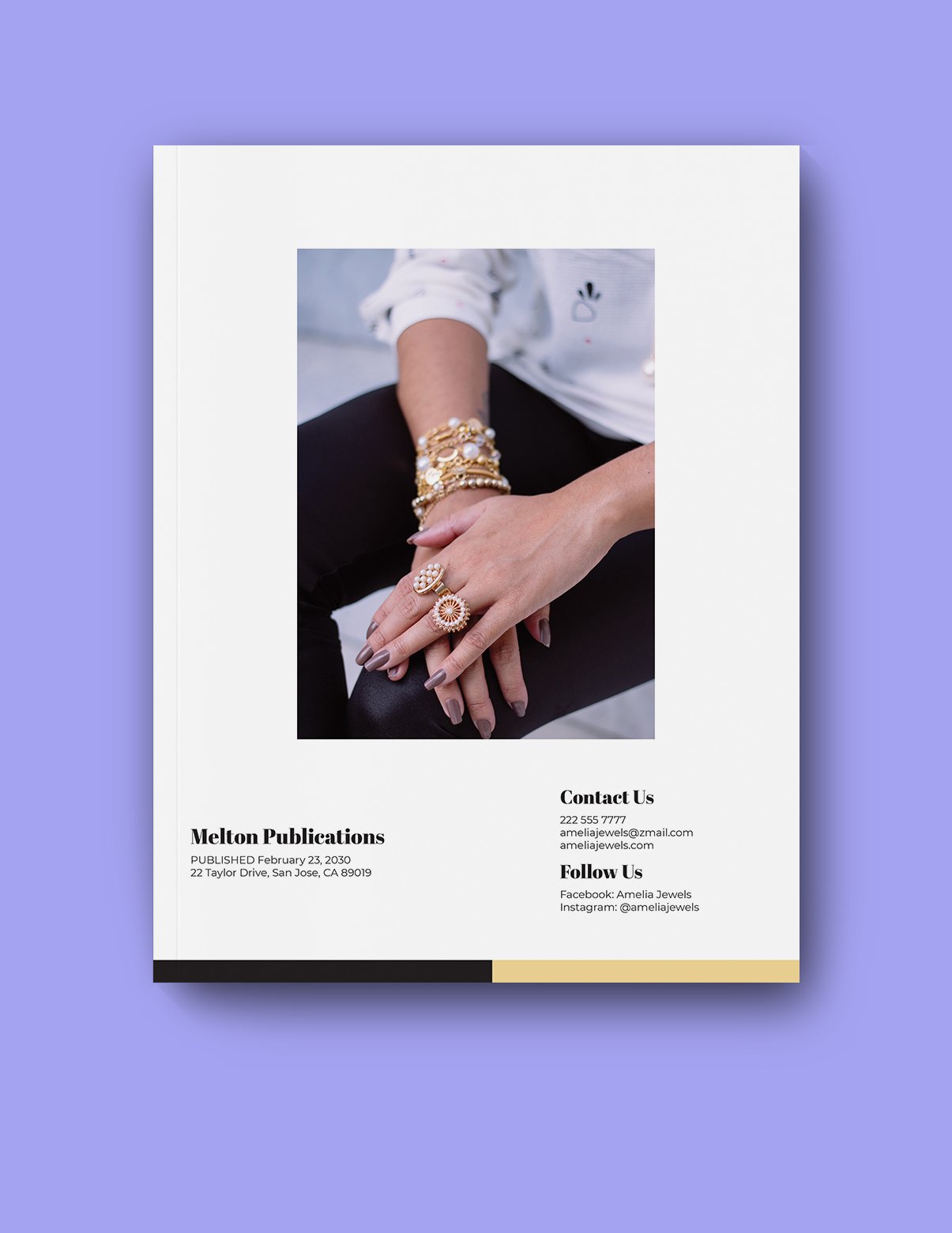 Jewelry Product Catalog Template