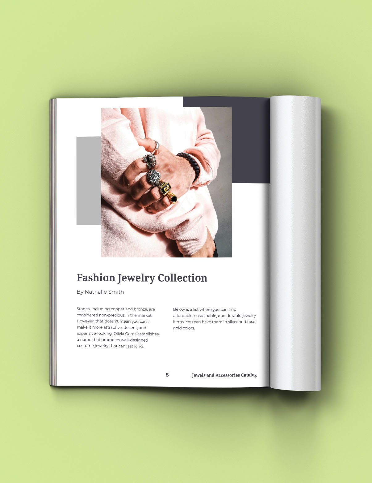 Jewelry Store Catalog Template