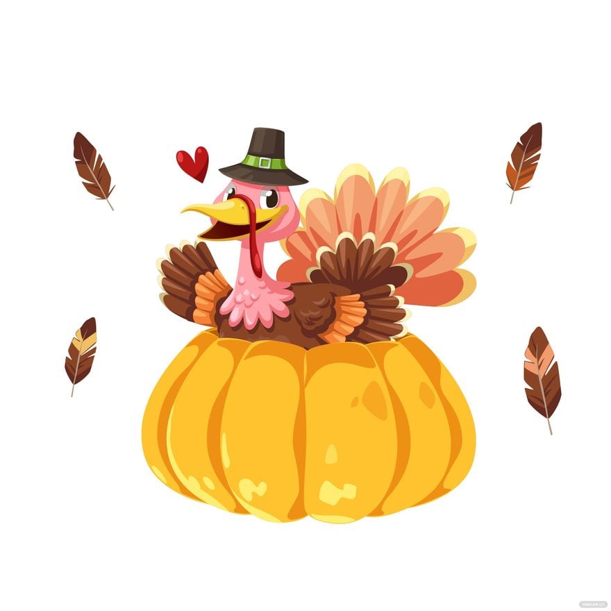 Free Cute Thanksgiving Vector