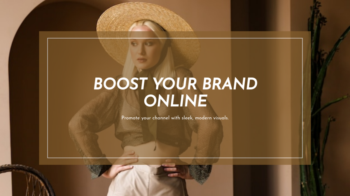 Free Promotion Youtube Banner Template to Edit Online