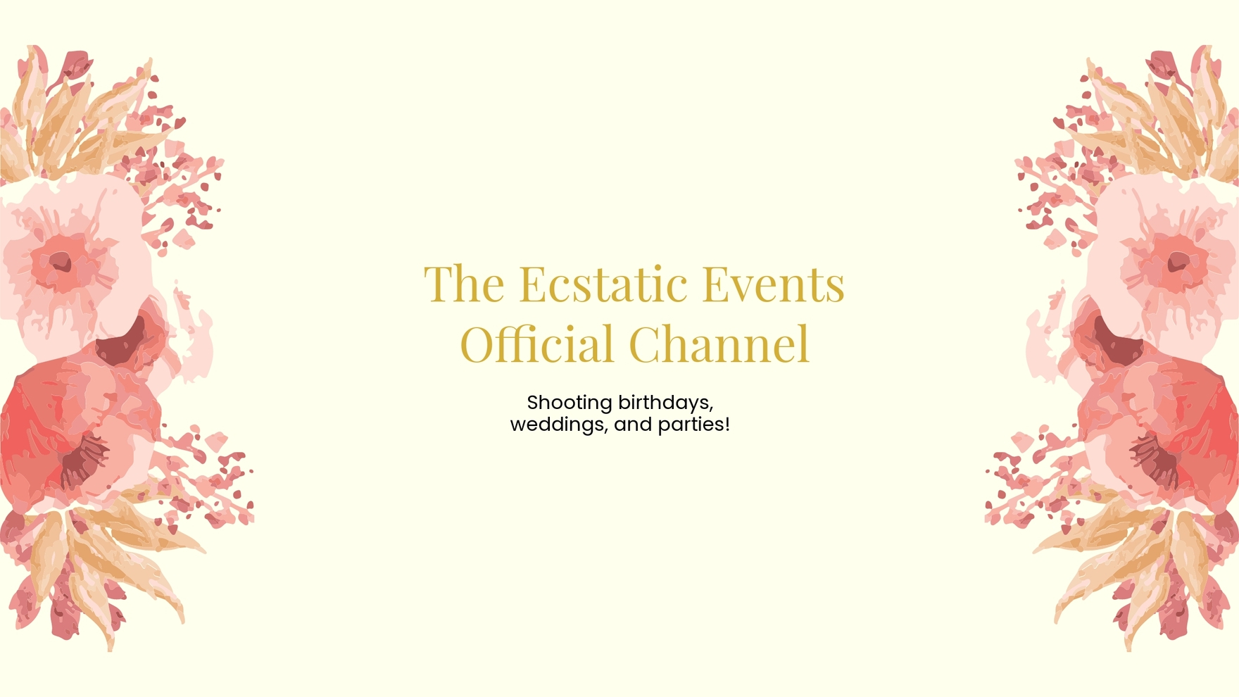 Event Youtube Banner Template