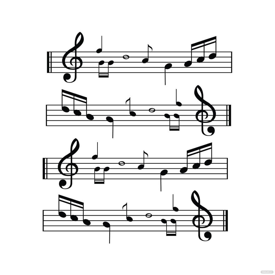 Free Music Pattern Vector