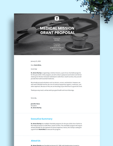 29+ Grant Proposal Templates - Free Downloads | Template.net