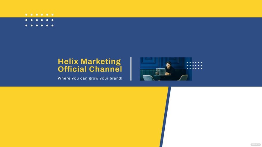 Free Marketing Agency Youtube Banner Template