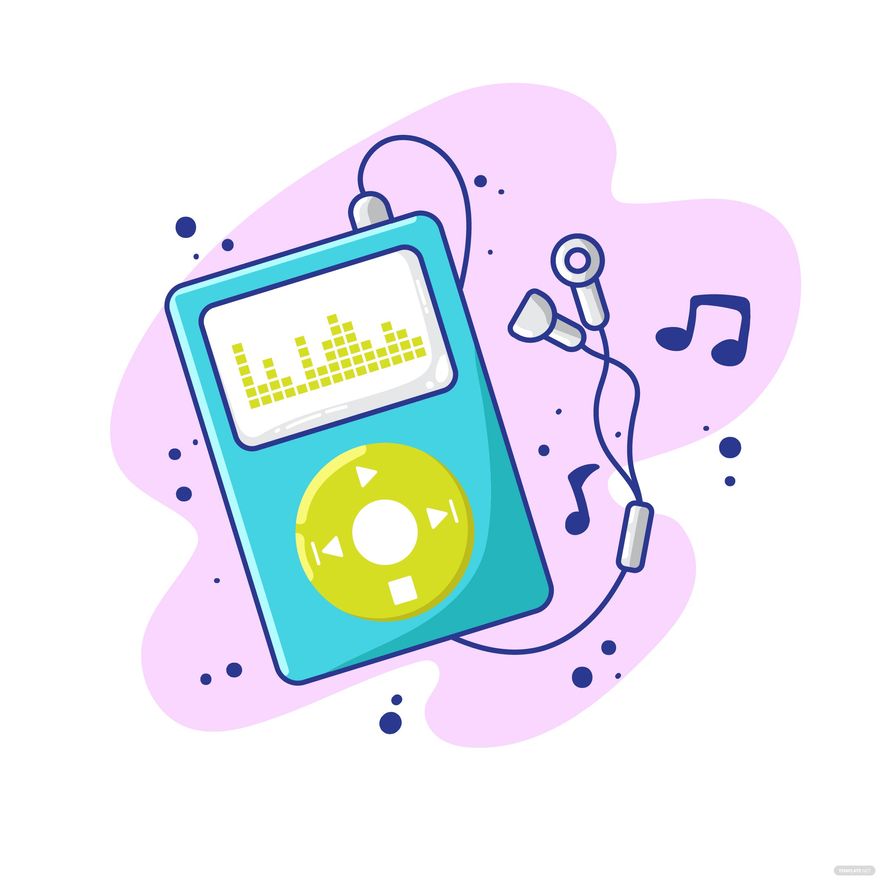 Music Player Vector