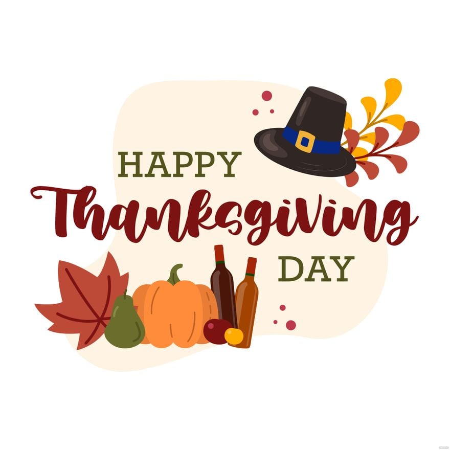 Free Happy Thanksgiving Day Vector