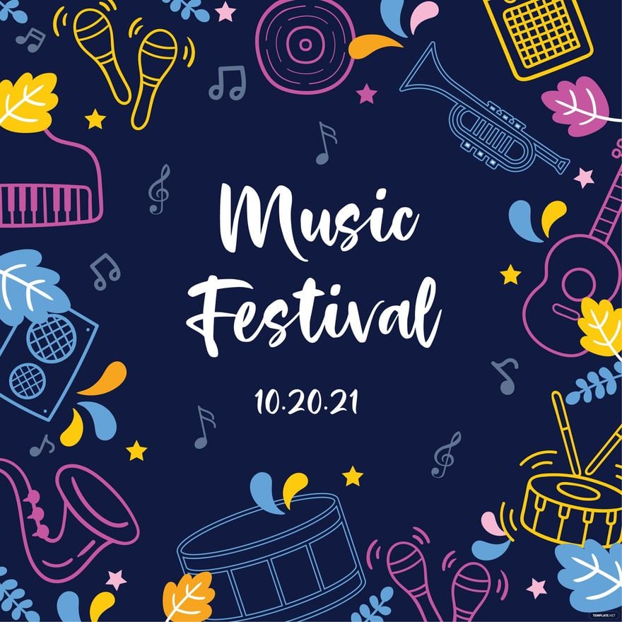 Free Music Poster Vector