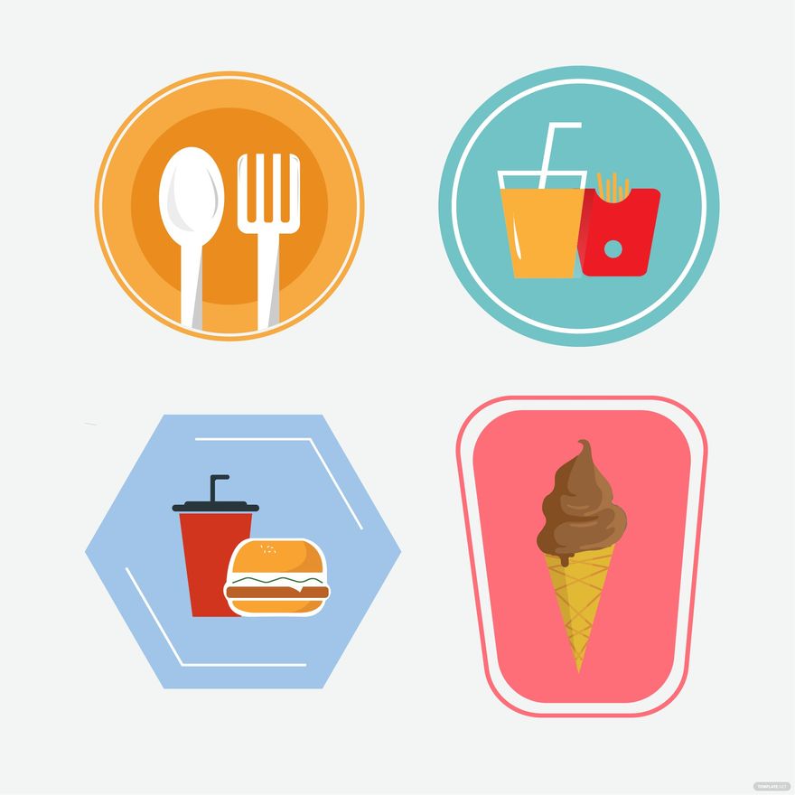 Free Food Zone Vector Download In Illustrator EPS SVG JPG PNG 