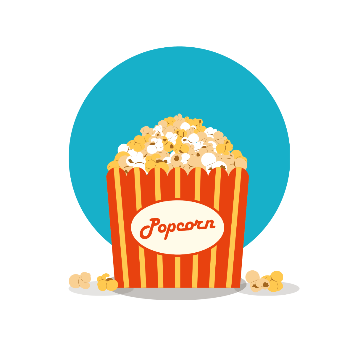 Free Popcorn Vector Clipart PNG SVG To Edit Online