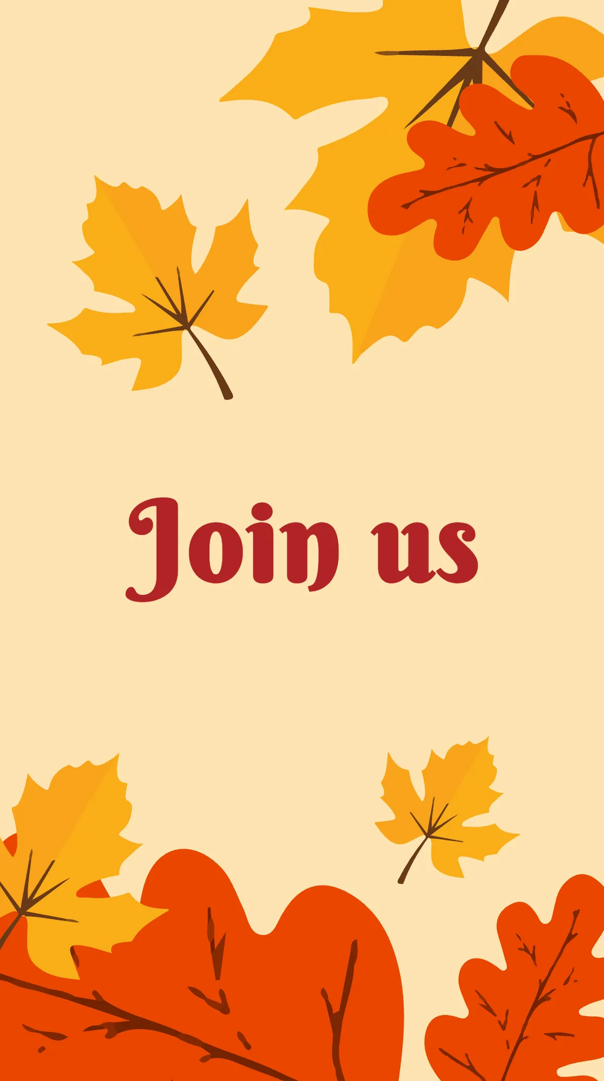 Free Thanksgiving Dinner Instagram Story Template to Edit Online