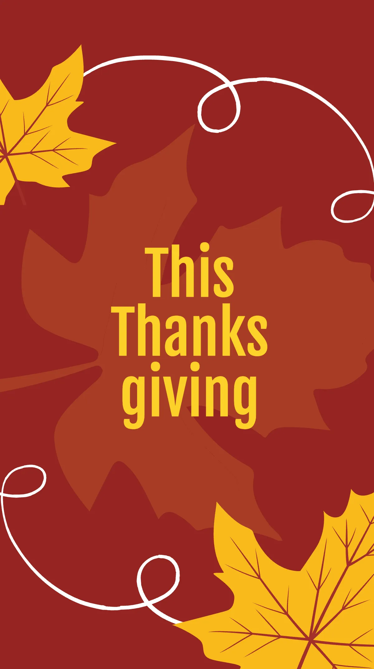 Free Thanksgiving Sale Instagram Story Template to Edit Online