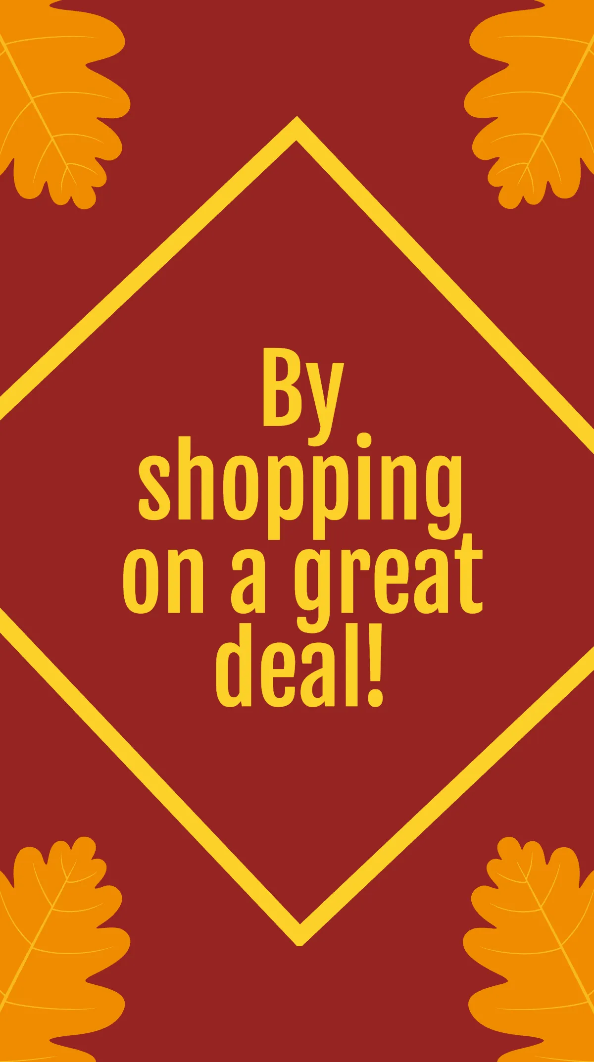 Free Thanksgiving Sale Instagram Story Template to Edit Online