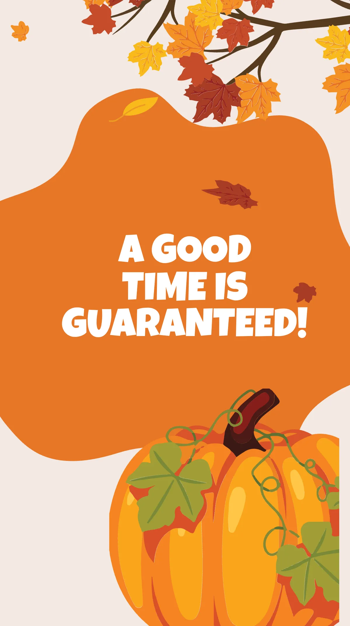 Free Thanksgiving Party Instagram Story Template to Edit Online