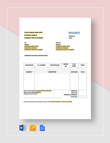 Sample Invoice Doc from images.template.net