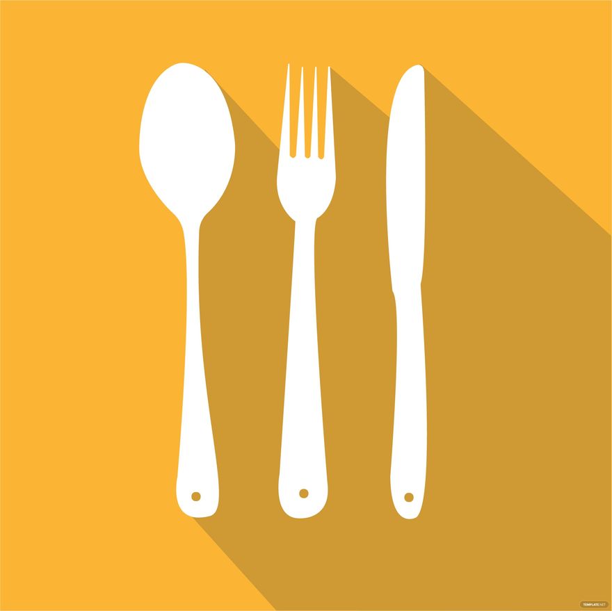 Free Cutlery Vector in Illustrator, EPS, SVG, JPG, PNG