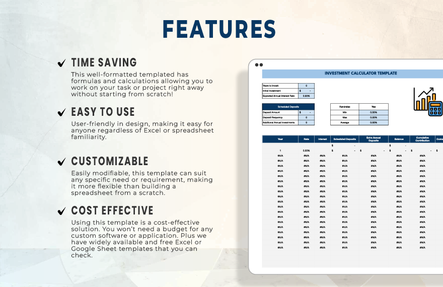 Investment Calculator Template