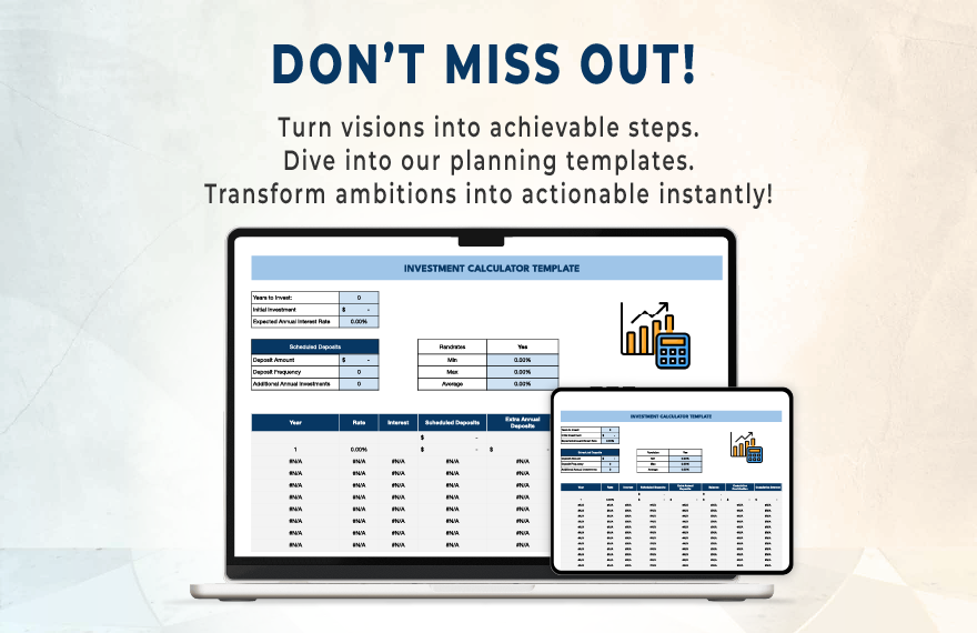 Investment Calculator Template