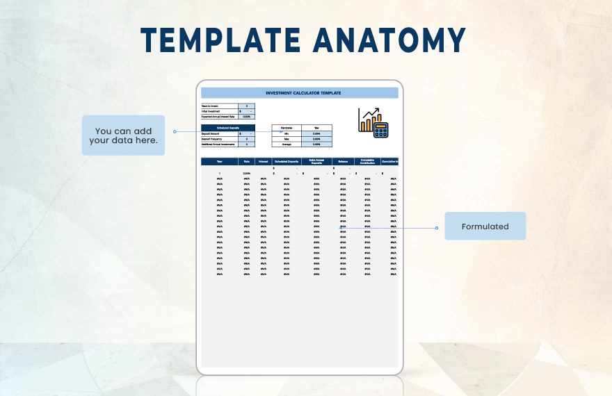 Investment Calculator Template