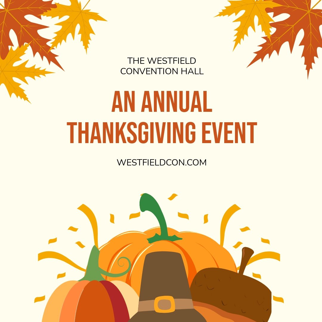 Free Thanksgiving Event Instagram Post Template