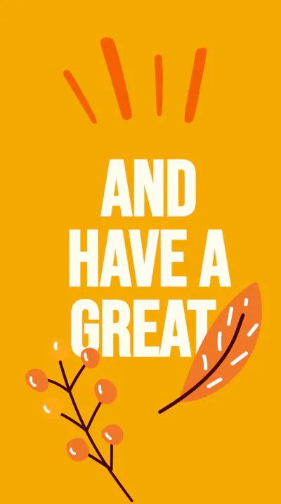 Free Thanksgiving Event Instagram Story Template to Edit Online