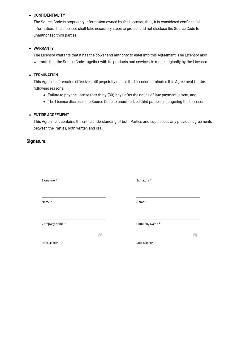 source-code-license-agreement-fully-paid-up-royalty-template-free-pdf