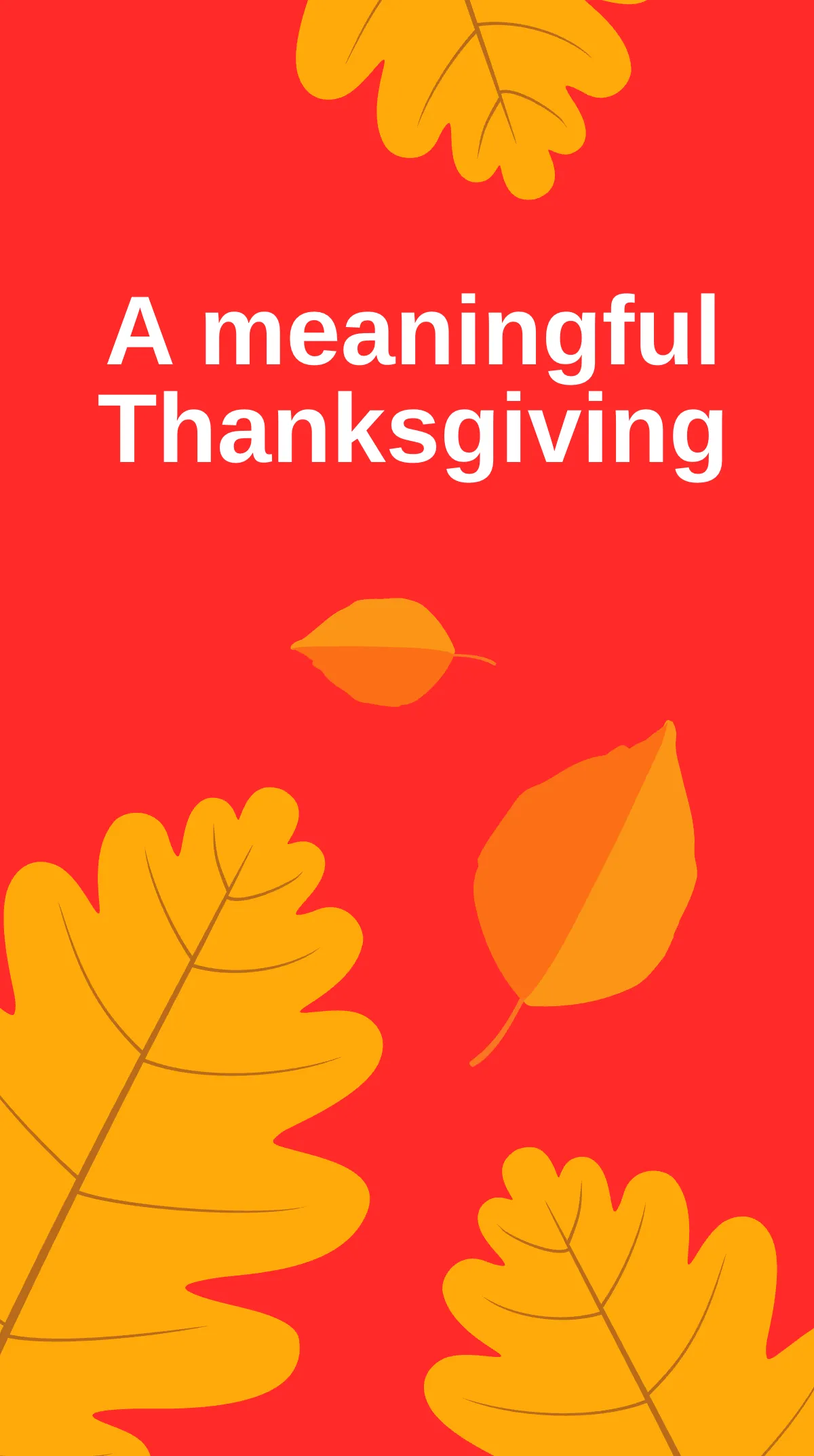 Free Thanksgiving Food Drive Instagram Story Template to Edit Online