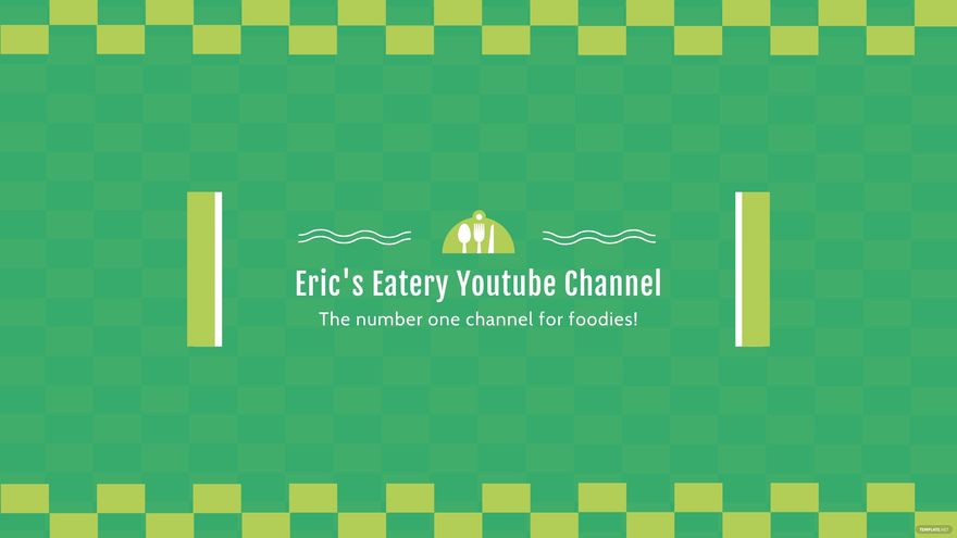 Free Food Youtube Banner Template