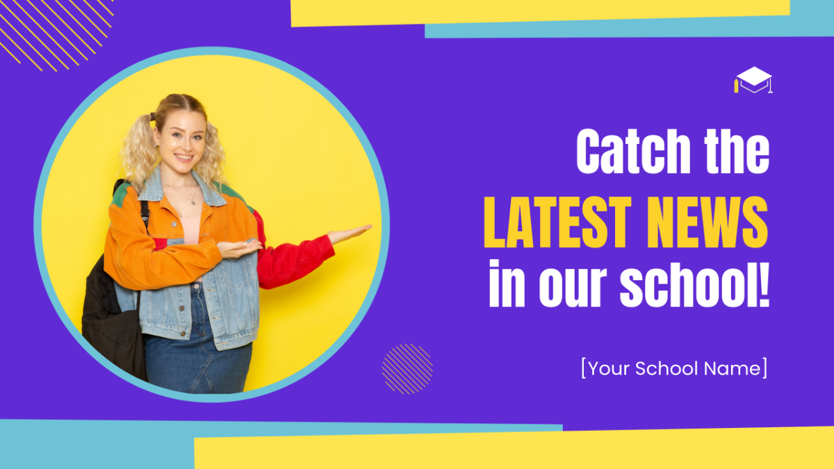 Free School Youtube Banner Template to Edit Online