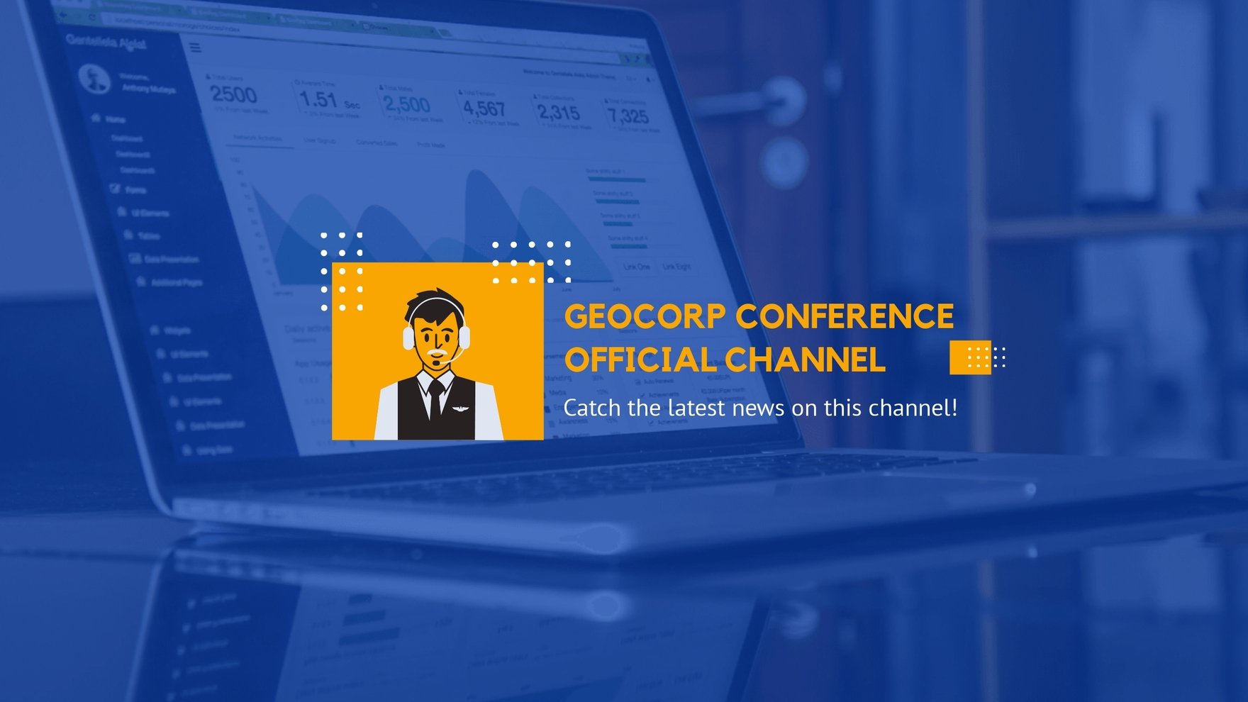 Business Conference Youtube Banner Template