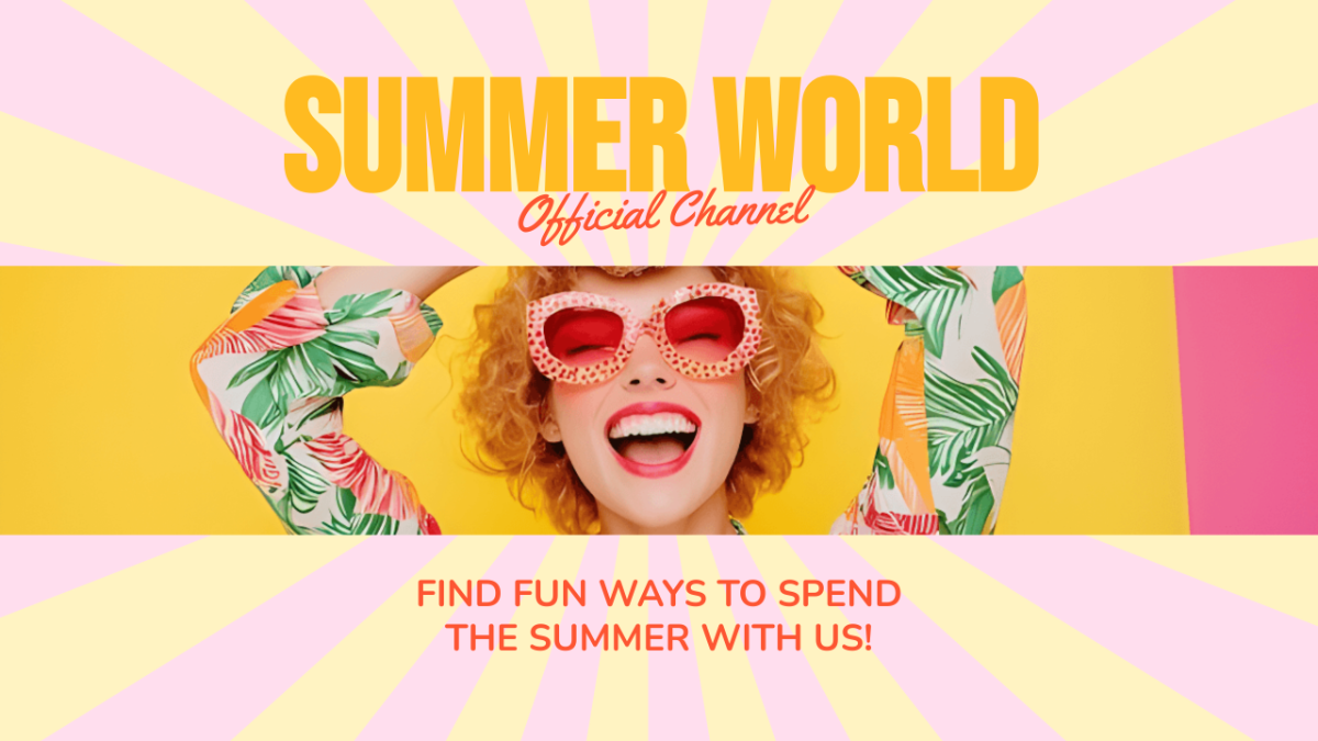 Free Summer Youtube Banner Template