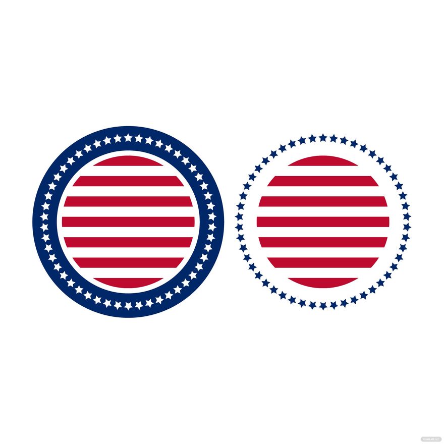 American Flag Circle Stars Vector in Illustrator, SVG, JPG, EPS, PNG - Download | Template.net