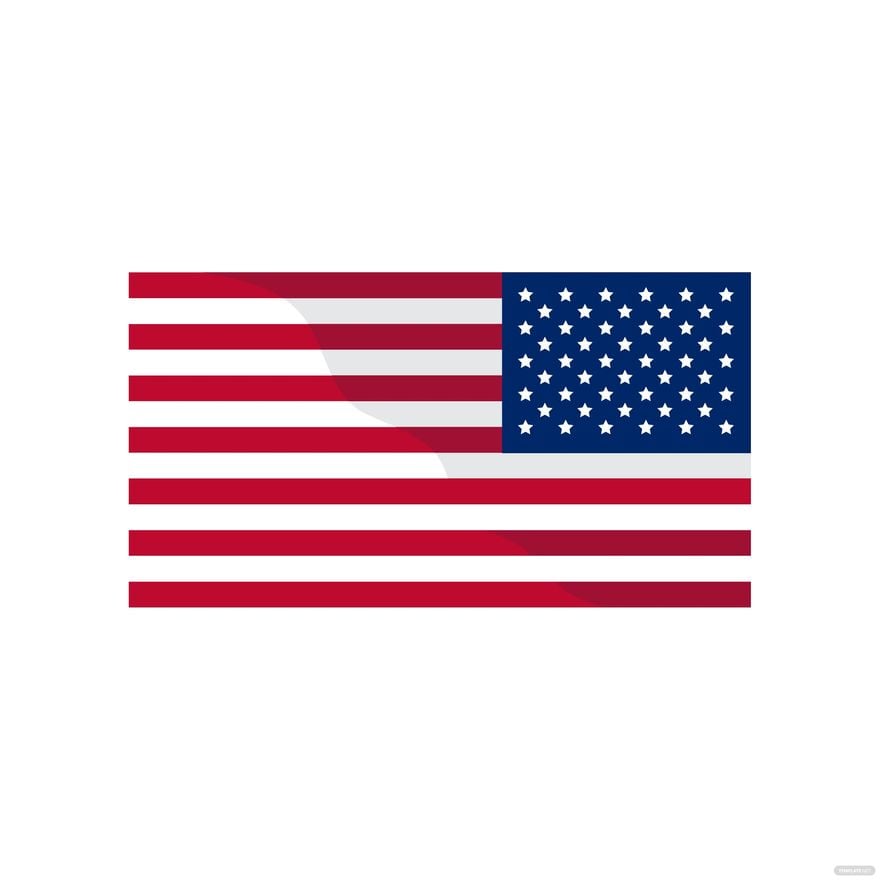 Free Reverse American Flag Vector