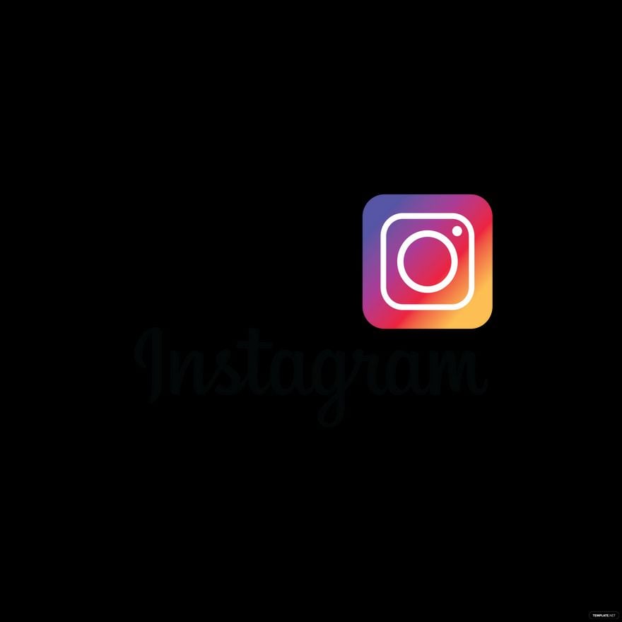 Free Follow Us On Instagram Vector