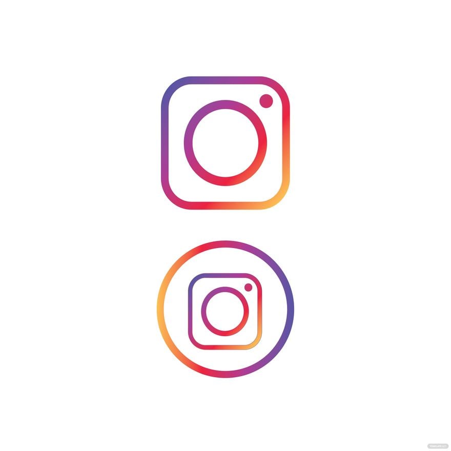 Free Transparent Instagram Logo Vector in Illustrator, EPS, SVG, JPG, PNG